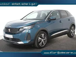 Blau Gebraucht 2021 Peugeot 3008 Allure SUV | 18.400 € (Guter Preis)
