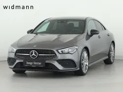 Metalliclack mountaingrau Gebraucht 2022 Mercedes CLA200 Night Coupé | 33.850 € (Guter Preis)