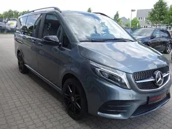 Selenitgrau Gebraucht 2021 Mercedes V300 AMG line Van / Kleinbus | 55.800 € (Guter Preis)
