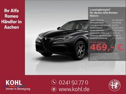 Schwarz Neu 2025 Alfa Romeo Stelvio Veloce SUV | 60.750 € (Fairer Preis)