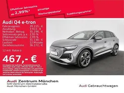 Taifungrau metallic Gebraucht 2023 Audi Q4 e-tron Ambiente SUV | 39.215 € (Guter Preis)