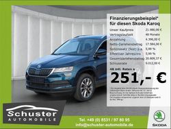 Blau Gebraucht 2022 Skoda Karoq Clever SUV | 21.980 € (Superpreis)