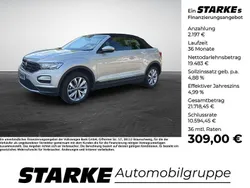 Silber Gebraucht 2021 VW T-Roc Cabriolet Style Cabrio | 21.680 € (Fairer Preis)
