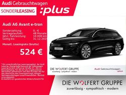 Mythosschwarz metallic Gebraucht 2025 Audi A6 e-tron Ambiente Kombi | 57.690 € (Superpreis)