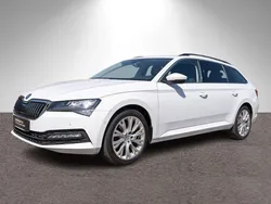 Moonweiss metallic Gebraucht 2022 Skoda Superb Ambition Kombi | 24.930 € (Fairer Preis)