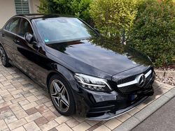 Schwarz Gebraucht 2019 Mercedes C180 AMG line Limousine | 21.900 € (Superpreis)