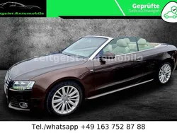 Braun Gebraucht 2009 Audi A5 Cabriolet S-Line Cabrio | 9.485 € (Superpreis)
