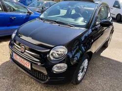 Schwarz Gebraucht 2019 Fiat 500 Lounge Cabrio | 9.700 € (Fairer Preis)
