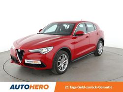 Rot Gebraucht 2017 Alfa Romeo Stelvio Super SUV | 22.090 € (Fairer Preis)
