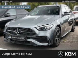 Lack selenitgrau Gebraucht 2024 Mercedes C300e AMG Kombi | 50.420 € (Fairer Preis)