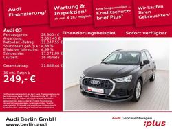 Mythosschwarz metallic Gebraucht 2022 Audi Q3 Sport SUV | 28.900 € (Guter Preis)