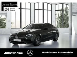 Metalliclack graphitgrau Gebraucht 2025 Mercedes C220 AMG Limousine | 42.890 € (Fairer Preis)