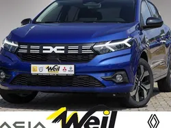 Blau (ironblau metallic (blau)) Neu 2025 Dacia Sandero Journey Kleinwagen | 20.730 € (Fairer Preis)