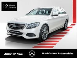 Manufaktur diamantweiß bright Gebraucht 2018 Mercedes C200 Exclusive Kombi | 21.490 € (Fairer Preis)