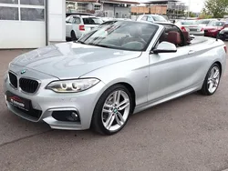 Glaciersilber metallic Gebraucht 2015 BMW 220 M Sport Cabrio | 17.900 € (Fairer Preis)