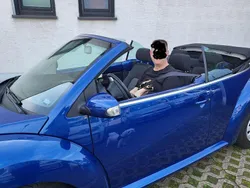 Blau Gebraucht 2006 VW Beetle Cabrio | 7.200 € (Teuer)