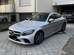 Silber Gebraucht 2019 Mercedes C300 AMG line Coupé | 30.800 € (Guter Preis)