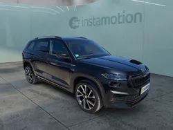 Schwarz Gebraucht 2023 Skoda Kodiaq SportLine SUV | 45.790 € (Etwas zu teuer)