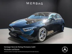 Nachtschwarz Gebraucht 2024 Mercedes A250 AMG Line Premium Limousine | 37.720 € (Fairer Preis)