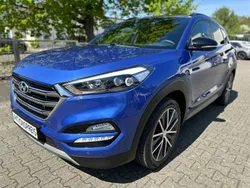 Blau Gebraucht 2018 Hyundai Tucson Passion Plus SUV | 18.990 € (Etwas zu teuer)