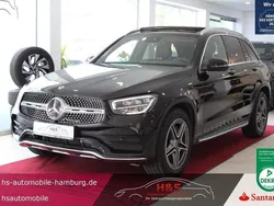 Obsidianschwarz lack Gebraucht 2022 Mercedes GLC220 AMG line SUV | 44.900 € (Fairer Preis)