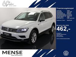 Pure white Gebraucht 2021 VW Tiguan Allspace Highline SUV | 28.485 € (Guter Preis)