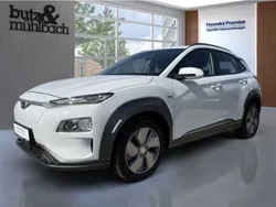 Chalk white (metallic) Gebraucht 2019 Hyundai Kona Trend SUV | 22.980 € (Fairer Preis)