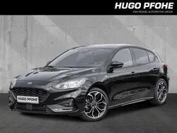 Obsidian schwarz Gebraucht 2021 Ford Focus ST-Line Limousine | 19.950 € (Fairer Preis)