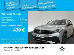 Pyritsilber metallic Gebraucht 2024 VW Tiguan Allspace R-line SUV | 46.982 € (Fairer Preis)