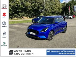 Frontier blue pearl metallic Gebraucht 2025 Suzuki Swift Comfort+ Kleinwagen | 20.280 € (Teuer)