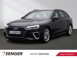 Mythosschwarz metallic Gebraucht 2024 Audi A4 S-Line Kombi | 28.480 € (Superpreis)