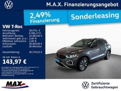 Indiumgrau metallic schwarz (metallic) Gebraucht 2025 VW T-Roc Goal SUV | 28.679 € (Guter Preis)