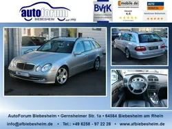 Silber metallic Gebraucht 2003 Mercedes E500 Avantgarde Kombi | 7.499 € (Etwas zu teuer)