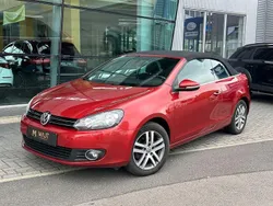 Rot Gebraucht 2013 VW Golf Cabriolet Cabrio | 7.100 € (Fairer Preis)
