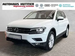 Pure white Gebraucht 2018 VW Tiguan Highline SUV | 26.390 € (Fairer Preis)