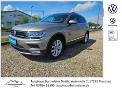 Beige Gebraucht 2016 VW Tiguan Highline SUV | 22.490 € (Superpreis)