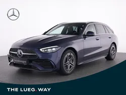 Metalliclack sodalithblau Gebraucht 2024 Mercedes C300e AMG Kombi | 49.980 € (Fairer Preis)