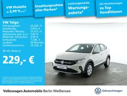 Weiß Neu 2024 VW Taigo SUV | 19.269 € (Fairer Preis)