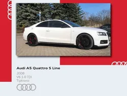 Weiß Gebraucht 2008 Audi A5 S-Line Coupé | 6.250 € (Superpreis)