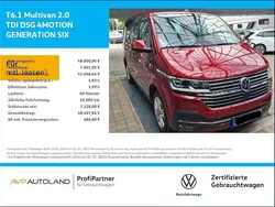 Fortanarot Gebraucht 2020 VW T6.1 Generation Six Van | 48.850 € (Guter Preis)