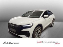 Weiß (gletscherweiß metallic) Gebraucht 2022 Audi Q4 Sportback e-tron Advanced Plus SUV | 24.870 € (Guter Preis)