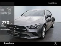 Grau Gebraucht 2022 Mercedes CLA200 Progressive Coupé | 32.180 € (Guter Preis)