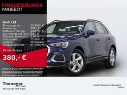 Blau Gebraucht 2024 Audi Q3 Advanced SUV | 35.860 € (Superpreis)