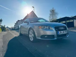 Silber Gebraucht 2007 Audi A4 Cabriolet S-Line Cabrio | 7.950 € (Fairer Preis)