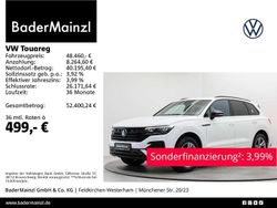 Pure white Gebraucht 2021 VW Touareg R-line SUV | 48.460 € (Superpreis)