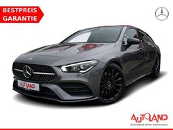 Grau Gebraucht 2019 Mercedes CLA220 Shooting Brake AMG line Kombi | 25.990 € (Etwas zu teuer)