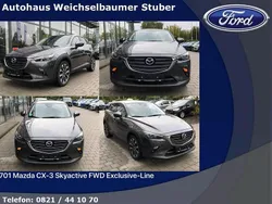 Grau Gebraucht 2019 Mazda CX-3 Exclusive-Line SUV | 14.900 € (Guter Preis)