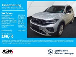 Reflexsilber metallic Gebraucht 2025 VW T-Cross Goal SUV | 25.930 € (Guter Preis)