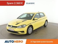 Gelb Gebraucht 2018 VW Golf VII Trendline Limousine | 9.250 € (Superpreis)
