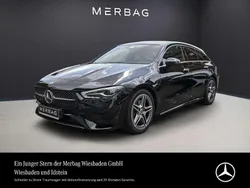 Kosmosschwarz Gebraucht 2024 Mercedes CLA200 AMG Line Premium Coupé | 37.770 € (Fairer Preis)